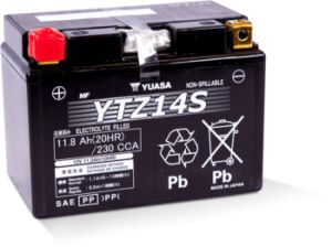 Yuasa Battery Misc Powersports YUAM72Z14