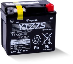 Yuasa Battery Misc Powersports YUAM727ZS
