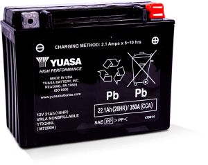 Yuasa Battery Misc Powersports YUAM7250H