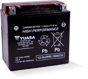 Yuasa Battery Misc Powersports YUAM6RH4H