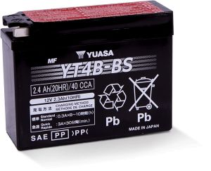 Yuasa Battery Misc Powersports YUAM62T4B