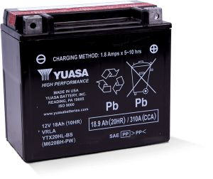 Yuasa Battery Misc Powersports YUAM620BH-PW