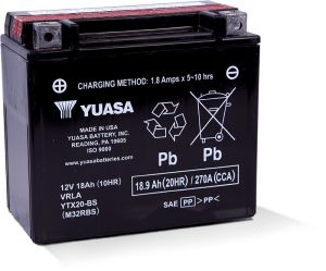 Yuasa Battery Misc Powersports YUAM32RBS