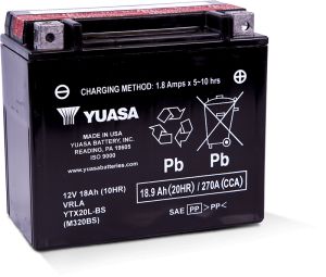 Yuasa Battery Misc Powersports YUAM320BSTWN