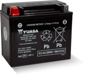 Yuasa Battery Maintenance Free Battery YUAM7RH2STWN