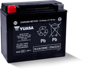 Yuasa Battery Maintenance Free Battery YUAM42RBS