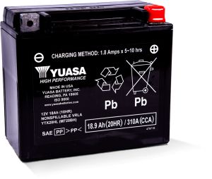 Yuasa Battery Maintenance Free Battery YUAM720BH