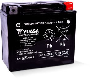 Yuasa Battery Maintenance Free Battery YUAM720BH-PW