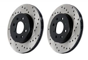 Stoptech Drilled Sport Brake Rotors 128.34070CR