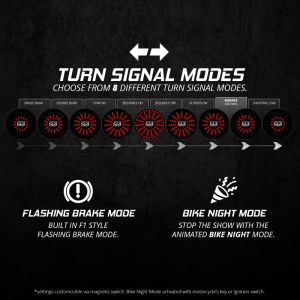 XKGLOW Moto Light Kits XK-MTP56-FR