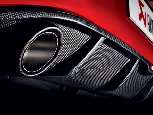 Akrapovic Rear Carbon Fiber Diffuser DI-VW/CA/1
