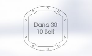 aFe Diff/Trans/Oil Covers 46-71131B image 3