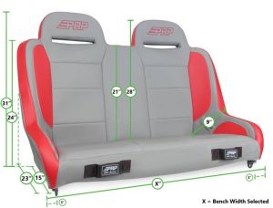 PRP Seats Elite Series Bench A9236-36-72 image 3