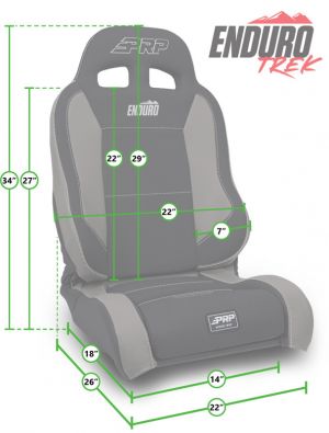 PRP Seats Enduro Elite Seat A89010-C23-50 image 2
