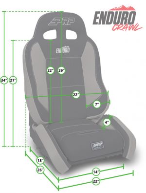 PRP Seats Enduro Elite Seat A90010-C23-50 image 2