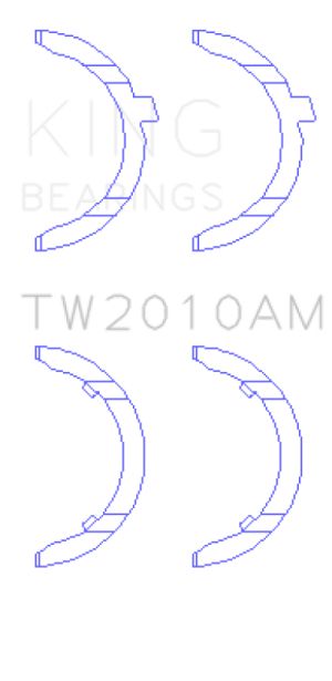 King Engine Bearings Thrust Washers TW2010AM