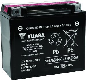 Yuasa Battery Misc Powersports YUAM620BH