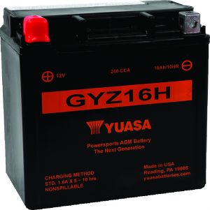 Yuasa Battery Maintenance Free Battery YUAM716GH