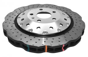 DBA 5000 Series Drilled Rotors DBA52844SLVXD image 3