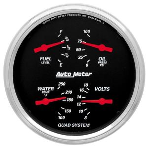 AutoMeter Designer Black Gauges 1410
