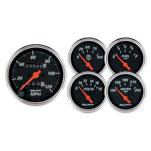 AutoMeter Designer Black Gauges 1420