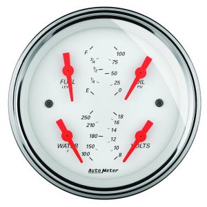 AutoMeter Arctic White Gauges 1319