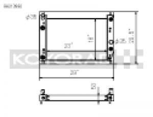 Koyo Racing Radiators RH313986