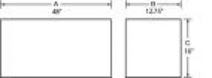 Tradesman Top Mount Box - Steel 76148T