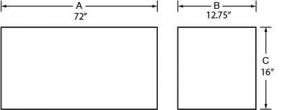 Tradesman Top Mount Box - Steel 86172