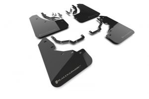 Rally Armor UR Blk Flap/Silver Logo MF162-UR-BLK-SIL