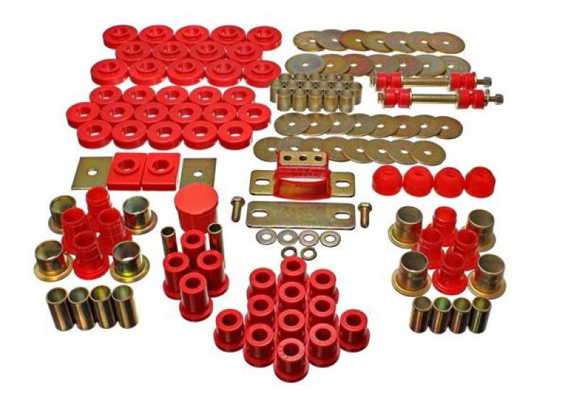 Energy Suspension Hyper-Flex Sets - Red