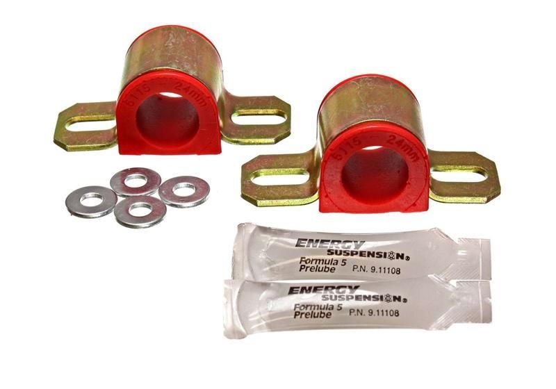 Energy Suspension Sway Bar Bushings - Red
