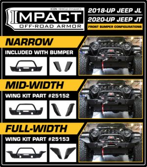 ICON Impact Bumpers 45203