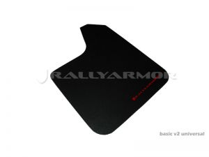 Rally Armor Basic Blk Flap/Red Logo MF12-BAS-RD