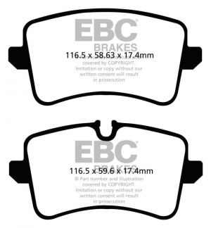 EBC Redstuff Brake Pad Sets DP32082C