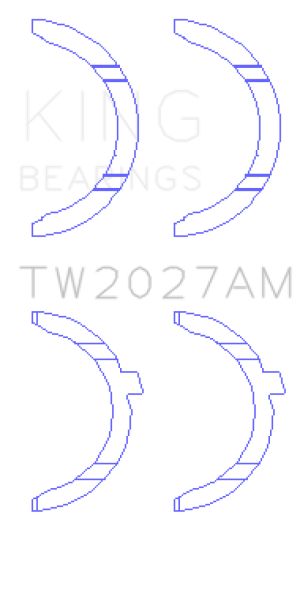 King Engine Bearings Thrust Washers TW2027AM
