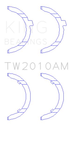 King Engine Bearings Thrust Washers TW2010AM