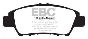 EBC Redstuff Brake Pad Sets DP32041C